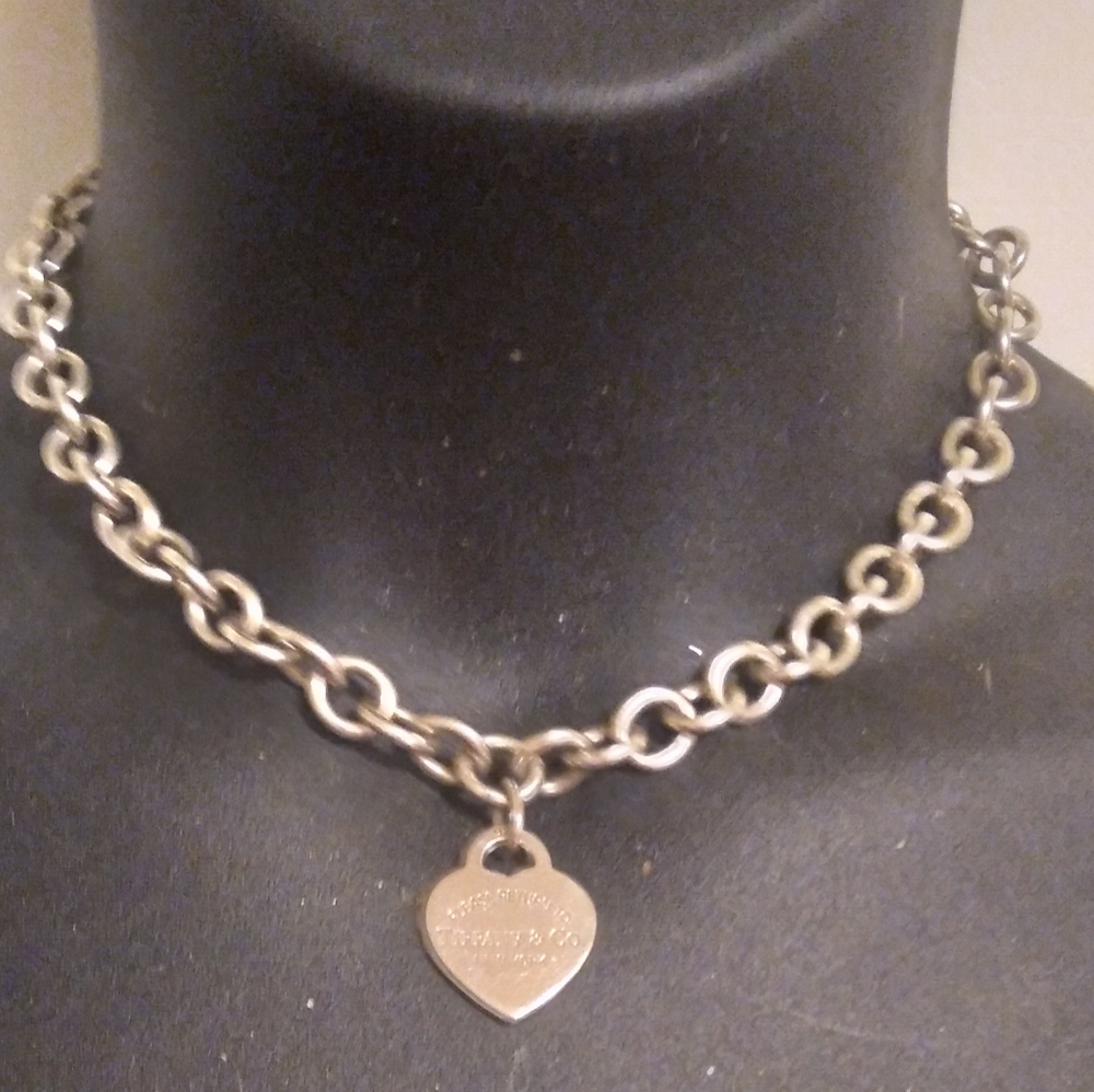Return to Tiffany and Co Heart Tag Necklace